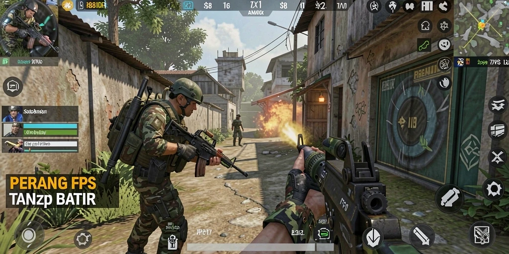Gameplay seru dalam 888IDR dengan grafis memukau dan pertempuran yang intens.