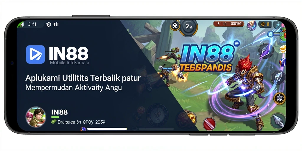 Tampilan fitur pengingat dan daftar tugas IN88 yang intuitif.
