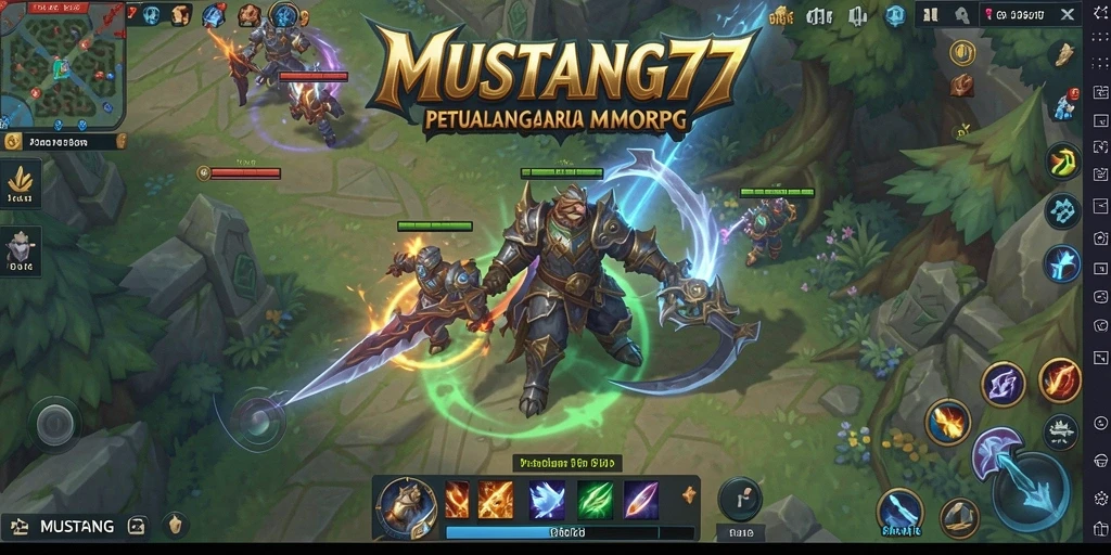Gameplay seru dan interaktif di dunia MMORPG.