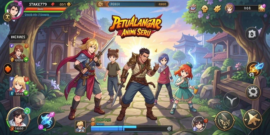 Gameplay STAKE779 yang memukau dengan karakter anime.